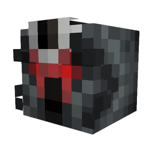 Phil0971 Minecraft avatar head, 3D render