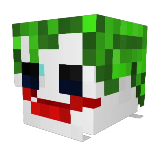 Phil81 Minecraft avatar head, 3D render