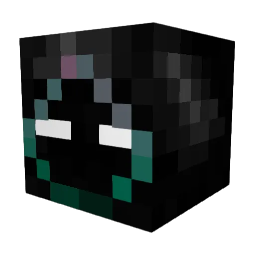 PhilPond Minecraft avatar head, 3D render