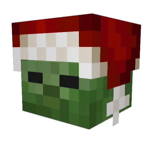 Phil_404 Minecraft avatar head, 3D render