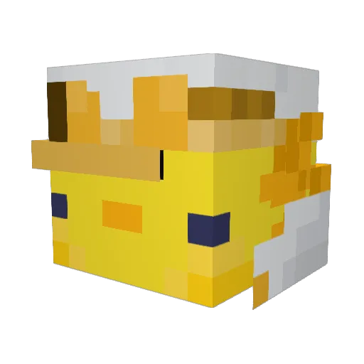 Phil_80 Minecraft avatar head, 3D render
