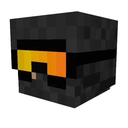Phil_Gill Minecraft avatar head, 3D render