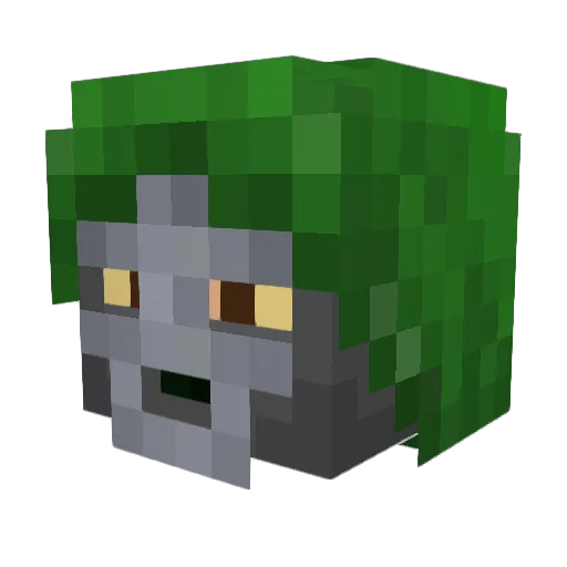 Phil_Jingo Minecraft avatar head, 3D render