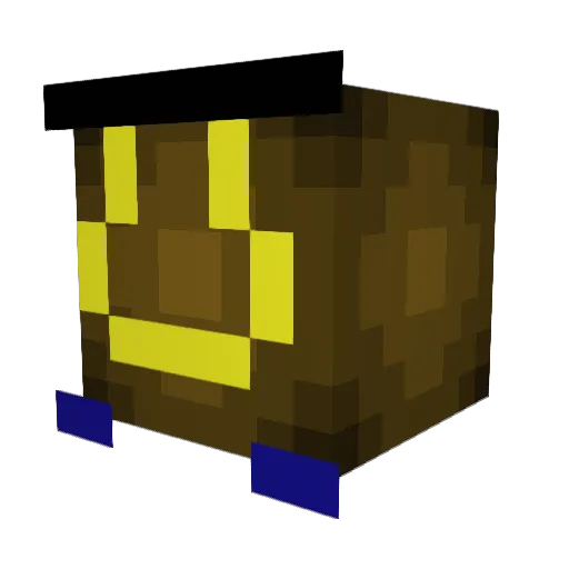 Phil_Likes_Bread Minecraft avatar head, 3D render