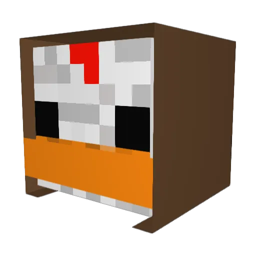 Philadelphia000 Minecraft avatar head, 3D render