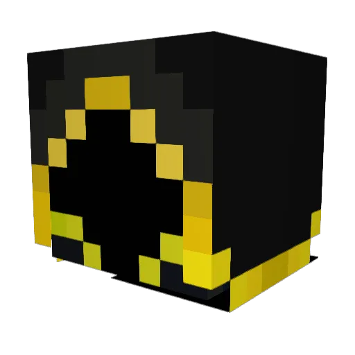Philarious18 Minecraft avatar head, 3D render