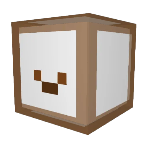 Philemonz Minecraft avatar head, 3D render