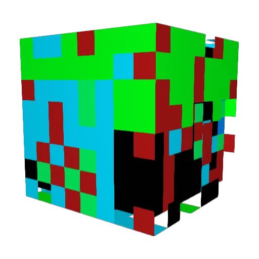 Philhower911 Minecraft avatar head, 3D render