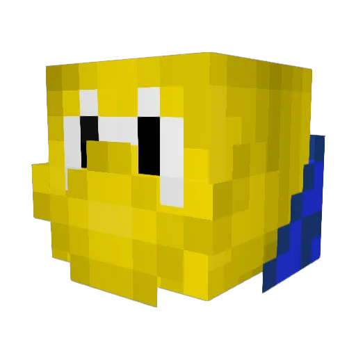 Philip192 Minecraft avatar head, 3D render