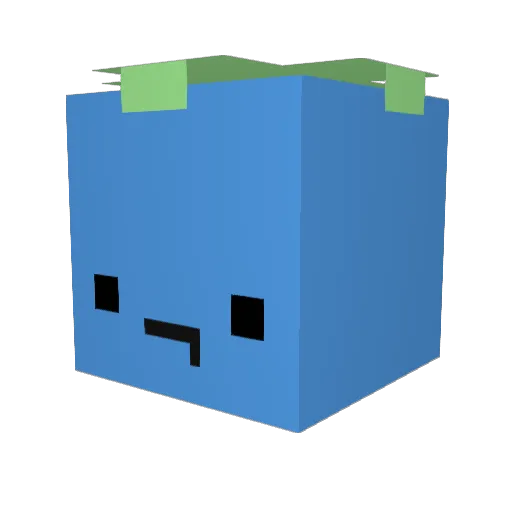 Philip2547 Minecraft avatar head, 3D render