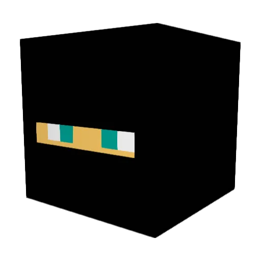 PhilipNB Minecraft avatar head, 3D render