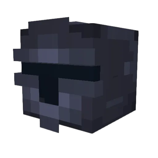 PhilipX Minecraft avatar head, 3D render