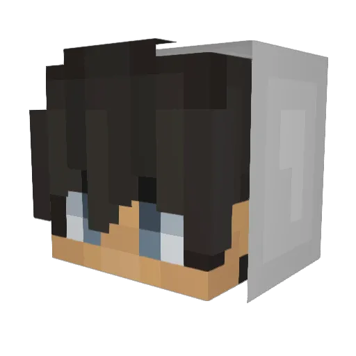 Philip_234 Minecraft avatar head, 3D render