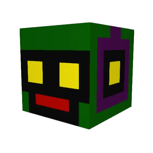 Philip_25 Minecraft avatar head, 3D render