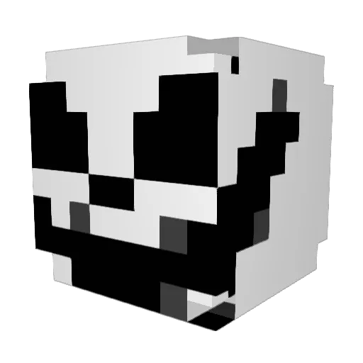 Philip_Fjordside Minecraft avatar head, 3D render