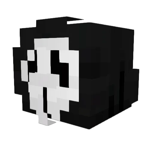 Philipp_711 Minecraft avatar head, 3D render