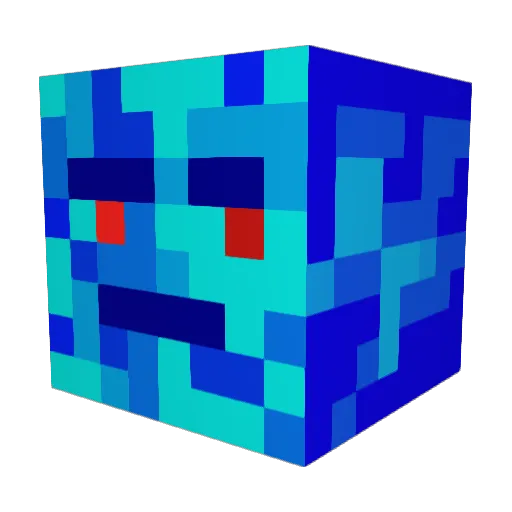 PhillThePedofile Minecraft avatar head, 3D render