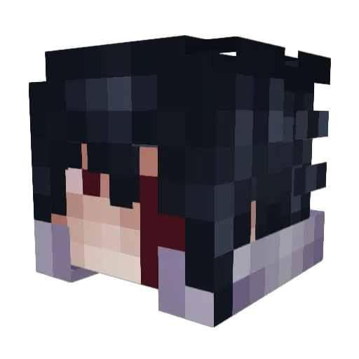 Phillaner Minecraft avatar head, 3D render
