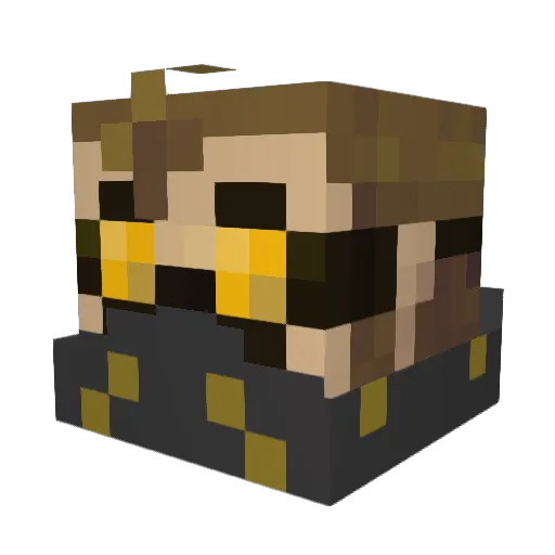 PhillipThorn Minecraft avatar head, 3D render