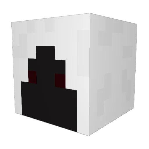 PhillipWR Minecraft avatar head, 3D render