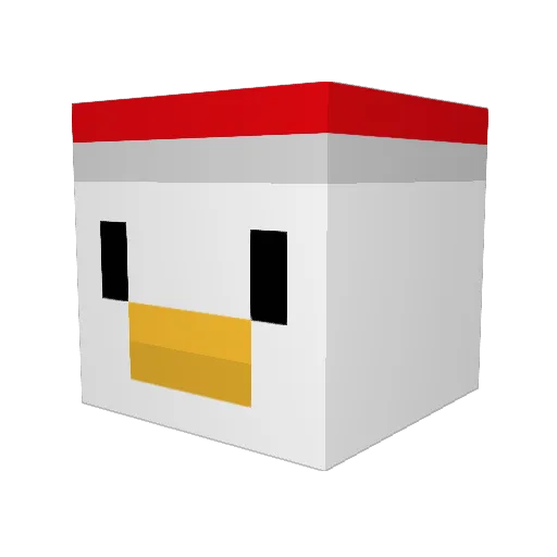 Phillip_McM Minecraft avatar head, 3D render