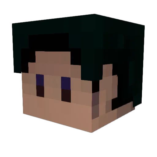 PhillyBoi67 Minecraft avatar head, 3D render