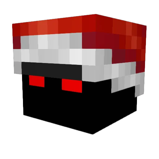 Philxiv Minecraft avatar head, 3D render
