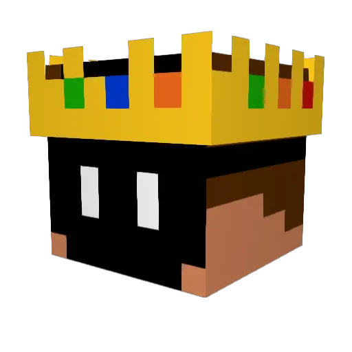 PhilzaBroGaming Minecraft avatar head, 3D render
