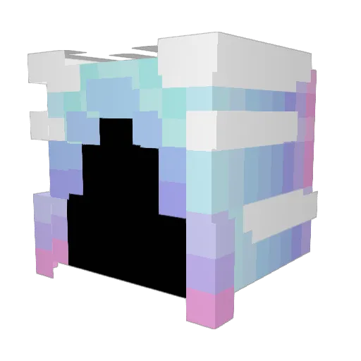 Phineas_Shadow Minecraft avatar head, 3D render