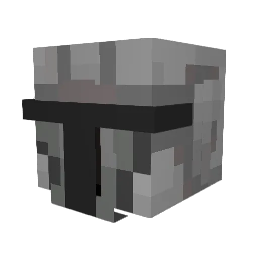 PhishDaGod Minecraft avatar head, 3D render