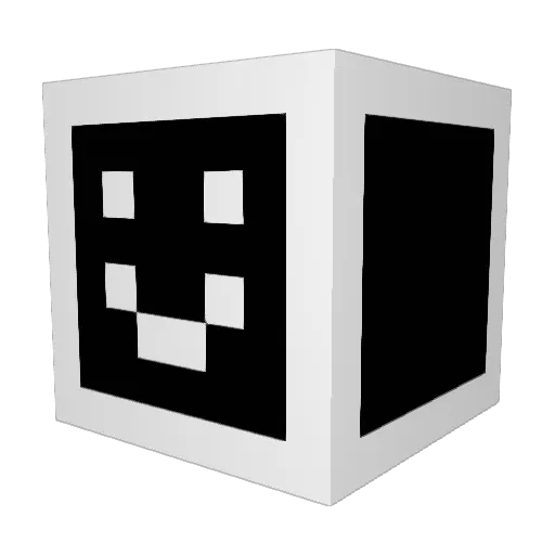Phivex01 Minecraft avatar head, 3D render