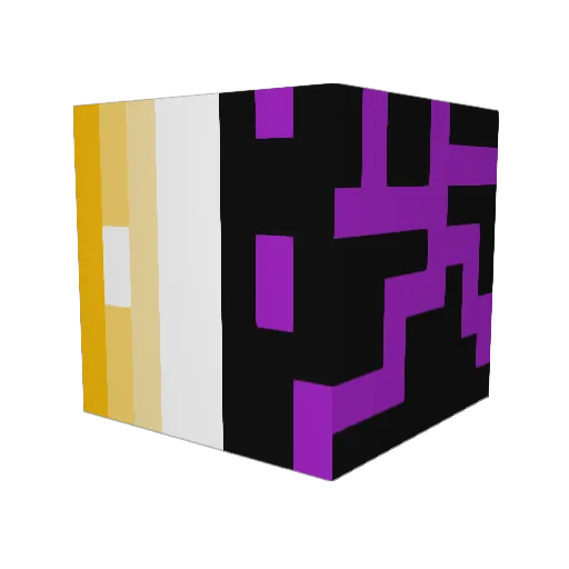 Phleed Minecraft avatar head, 3D render