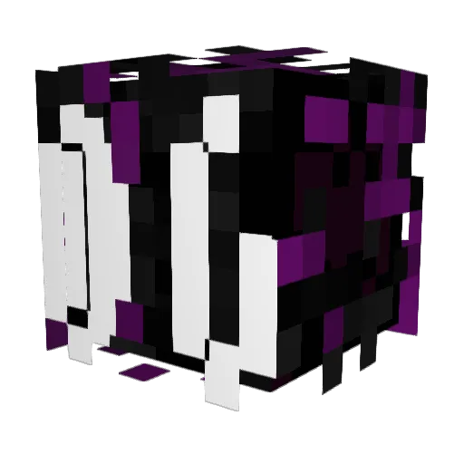 Phlegm_Wen Minecraft avatar head, 3D render