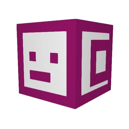 Phloxs_ Minecraft avatar head, 3D render