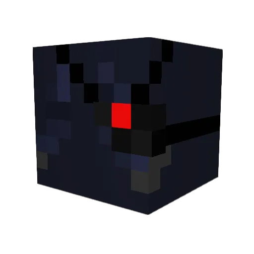 Phnt3m Minecraft avatar head, 3D render