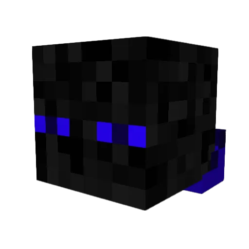 PhoenixGod101 Minecraft avatar head, 3D render