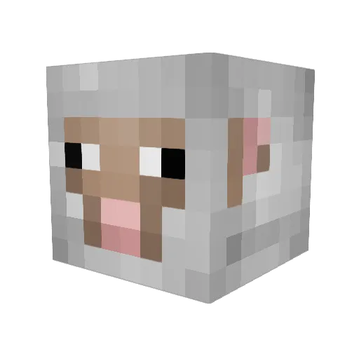 PhoenixSwings Minecraft avatar head, 3D render