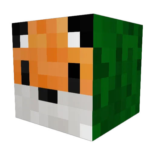 Phoenix_1979 Minecraft avatar head, 3D render