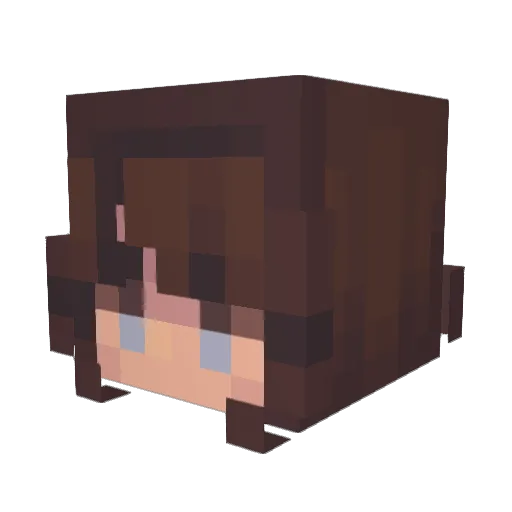 Phoenix_2012 Minecraft avatar head, 3D render
