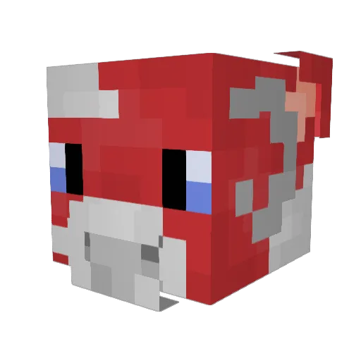 Phoenix_303 Minecraft avatar head, 3D render