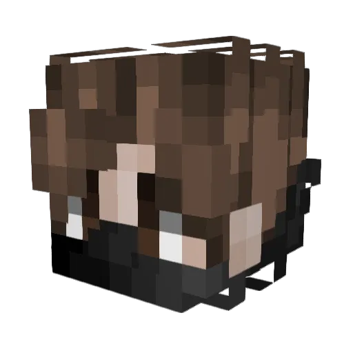 Phoenix_Fos Minecraft avatar head, 3D render