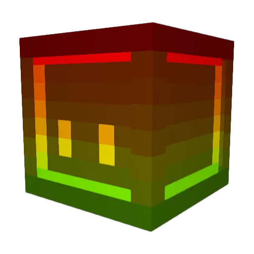 Phoenix_Prime1 Minecraft avatar head, 3D render