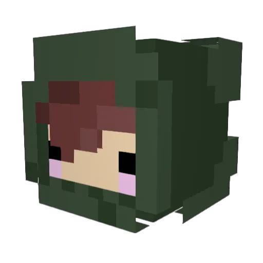 Phoenix_Star123 Minecraft avatar head, 3D render