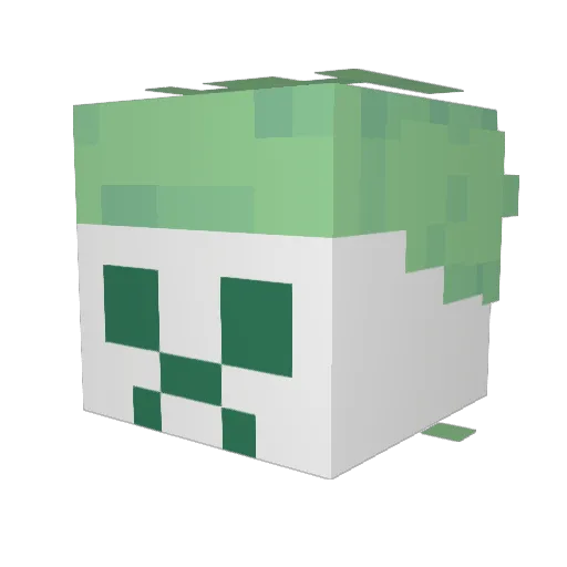 Phoenix_Uchiha Minecraft avatar head, 3D render