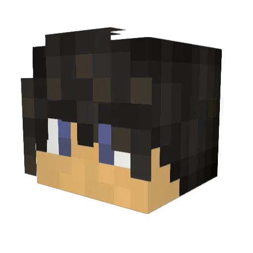 Phoenix__ Minecraft avatar head, 3D render