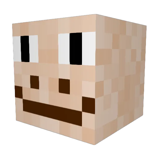 Phoenix_exeYT Minecraft avatar head, 3D render
