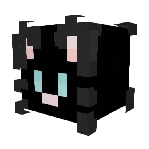 Phoenixfeder94 Minecraft avatar head, 3D render