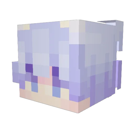 Phoenixx___ Minecraft avatar head, 3D render