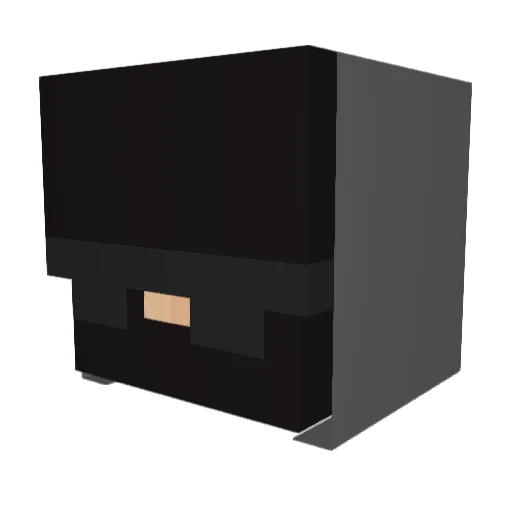 Phoenixzero02 Minecraft avatar head, 3D render