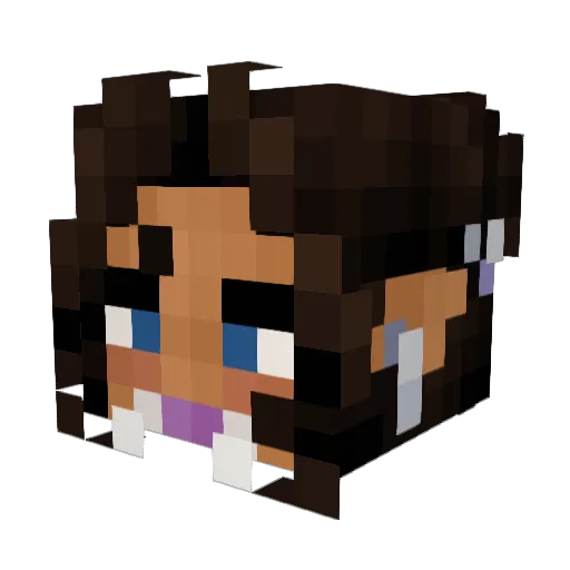 Phoinix_Envy Minecraft avatar head, 3D render